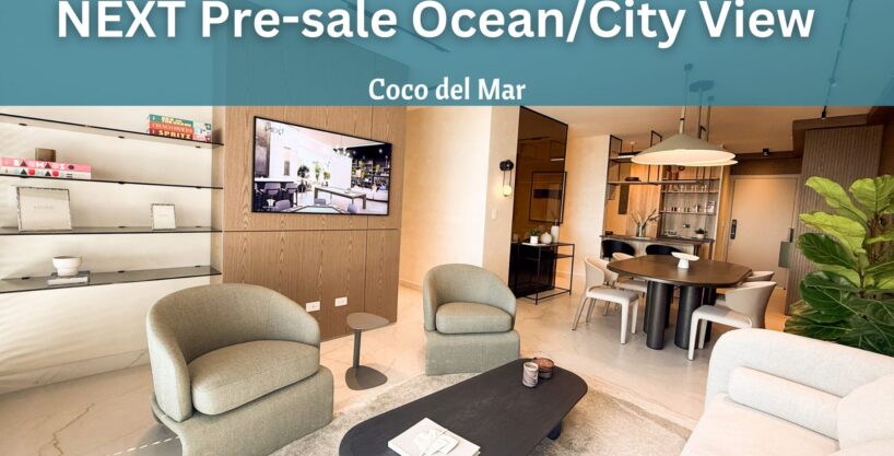 NEXT Pre-sale Ocean/City View 2-Bedroom Modern Condo For Sale in Coco del Mar
