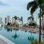 Image of swimming pool in Luxor 400 in El Cangrejo