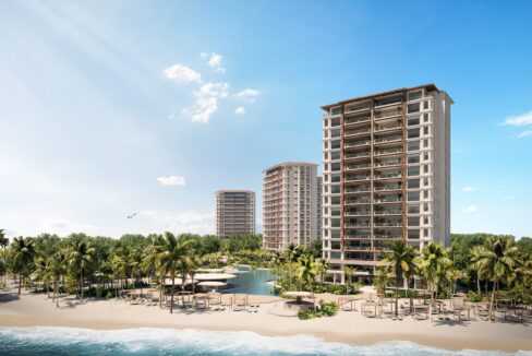 Image of the outside of the building in Alamar Buena Ventura