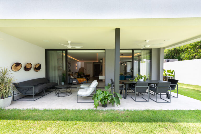 Image of outside of house with terrace in Panama Pacifico