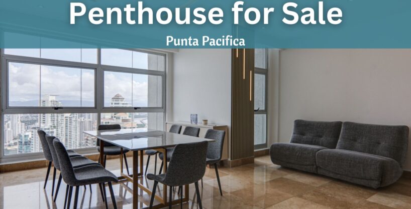 Penthouse Remodelado con Terraza en Q Tower, Punta Pacifica