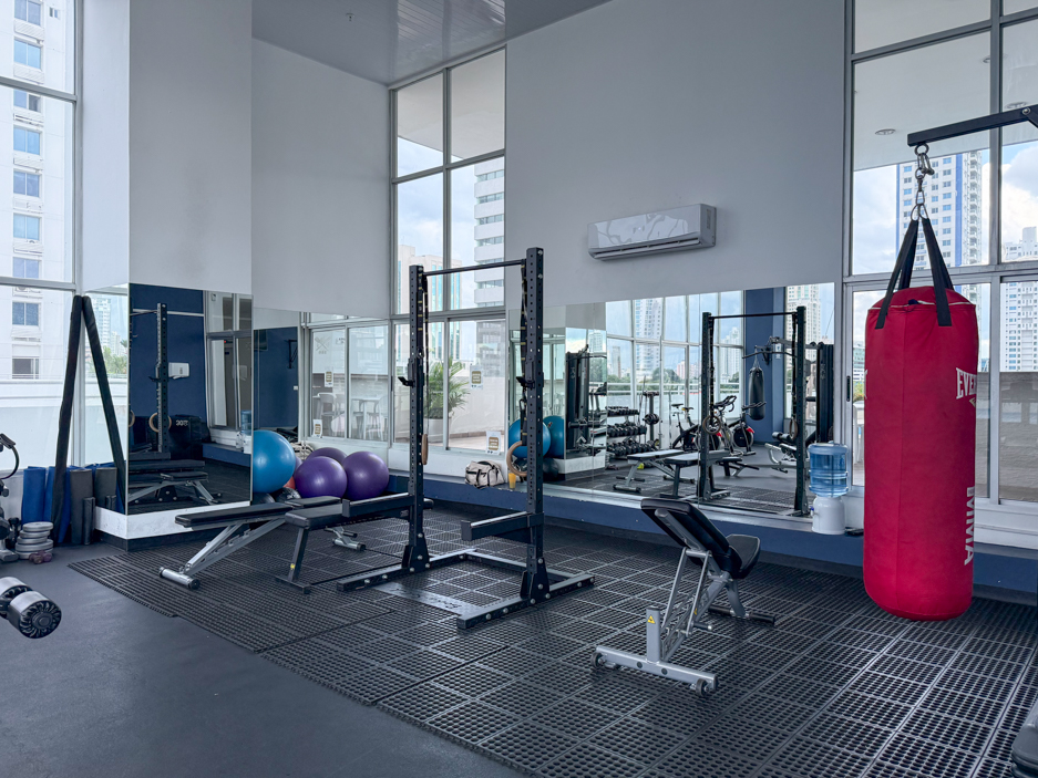 Image of gym with punch bag in Harmony, San Francisco