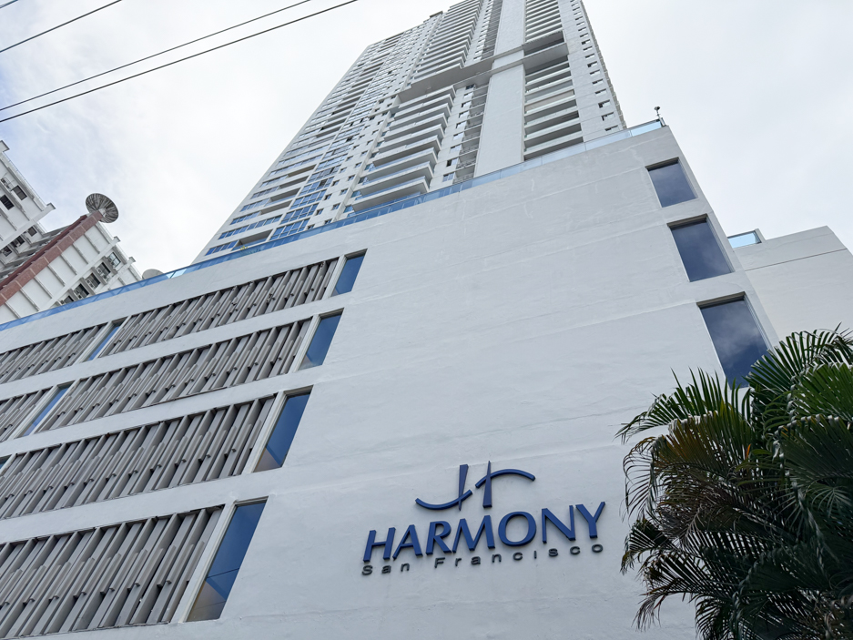 Image of the outside of the Harmony Tower