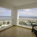 Image of ocean view balcony in this condo in Terrazas de Farallon Playa Blanca