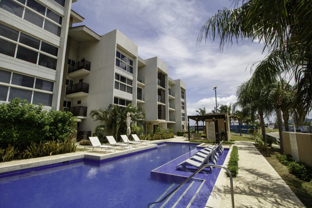 Image of the swimming pool in Sanctuary