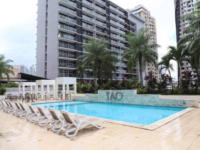 Image of swimming pool in this 3-Bedroom Residence for Sale Near Parque Omar