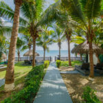 Image of the ocean views at this home for rent in Paradise Point