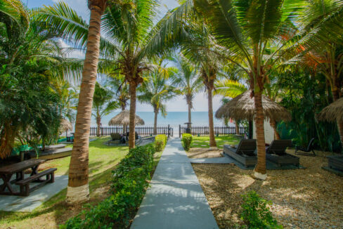 Image of the ocean views at this home for rent in Paradise Point