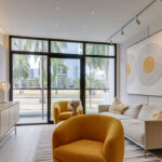Living room in this Nogal Condo for sale