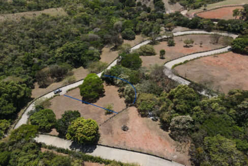 Drone Photo in this Lot for sale in a luxury mountain residential in Las Lajas