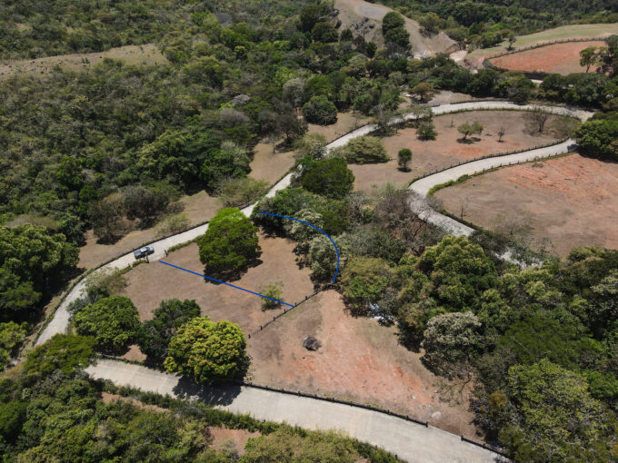 Drone Photo in this Lot for sale in a luxury mountain residential in Las Lajas