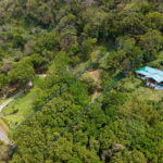Drone photo in this Spacious Elevated Lot Overlooking El Valle