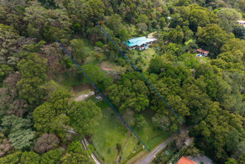 Drone Photo in this Spacious Elevated Lot Overlooking El Valle