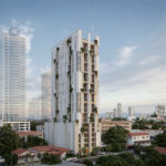 Facade in this European Styled Loft For Sale In San Francisco, Panama