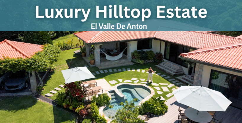 Finca de Lujo en la Cima de la Colina en Venta en El Valle de Antón