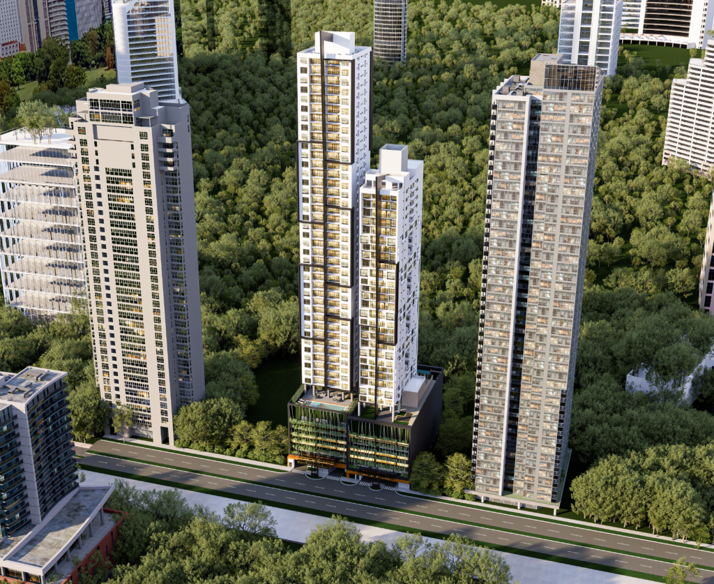 Image of the outside Sky Parc 2
