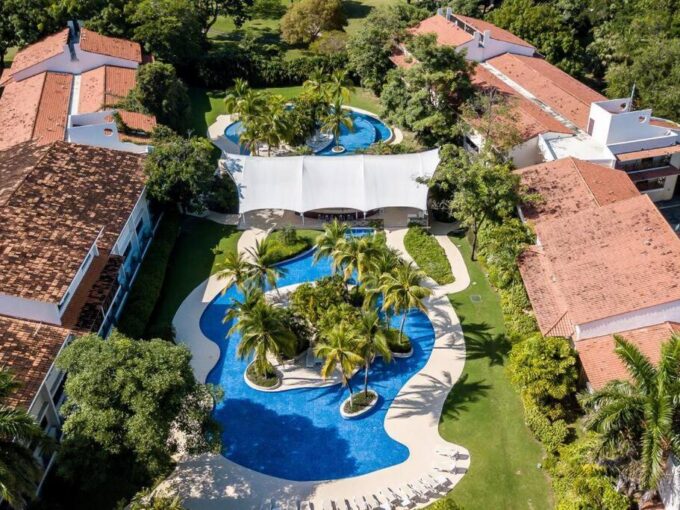 Drone Photo from this 2 Bedroom Suite for sale in Coronado Golf & Beach Resort