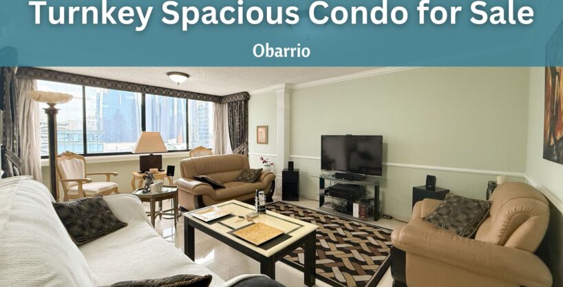 Turnkey Spacious Condo in the Heart of Obarrio