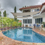 Image of swimming pool in this home for sale in Punta Barco