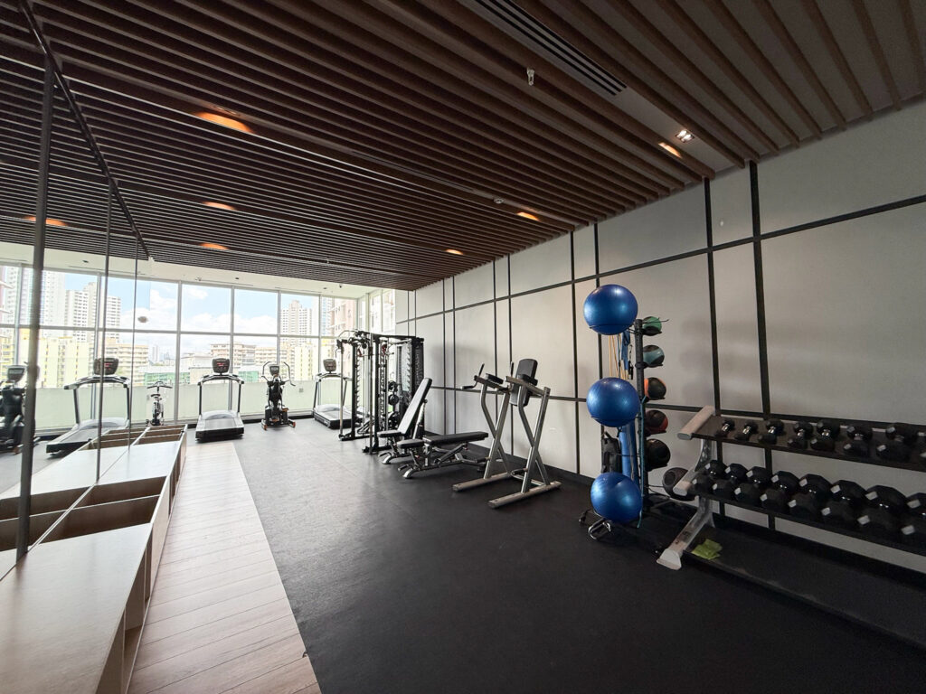 Image of the gym in Luxor 400