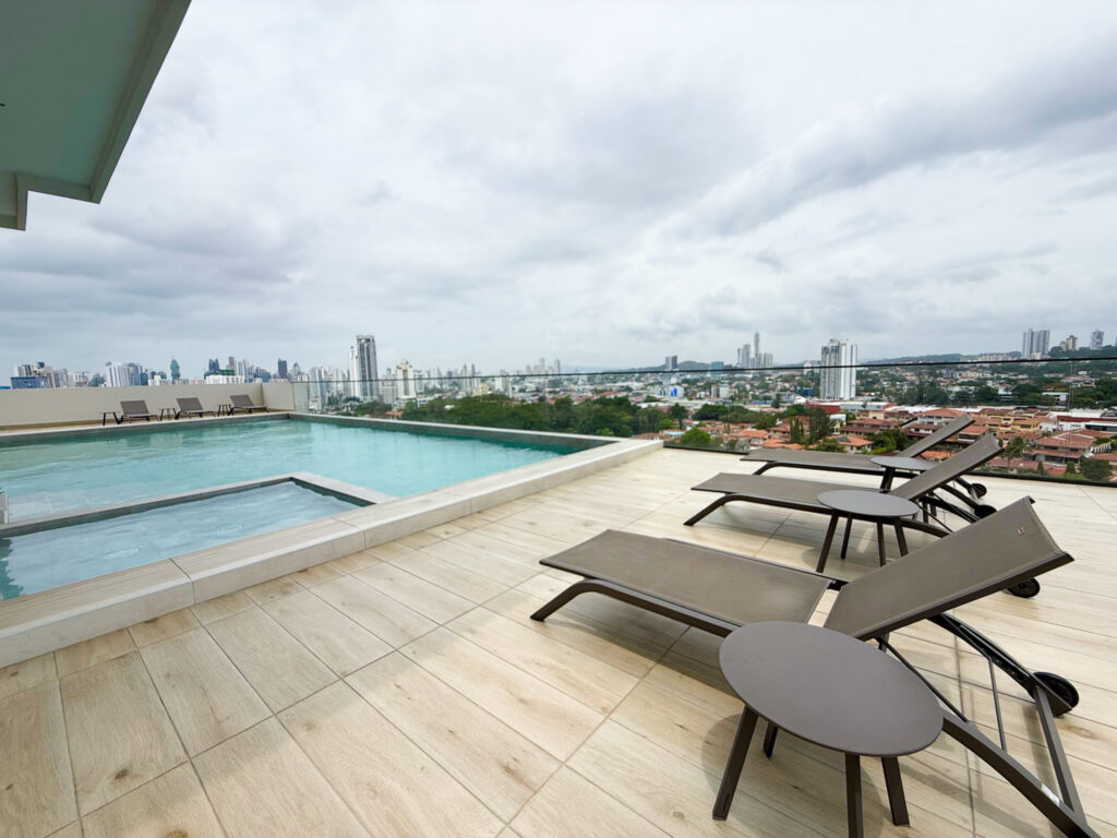 Image of swimming pool in Balcony