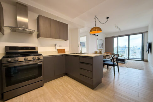 Image of kitchen with cabinetry in Balcony