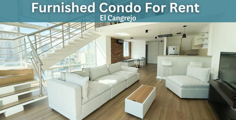 Furnished Condo For Rent in Mediterraneo Loft El Cangrejo
