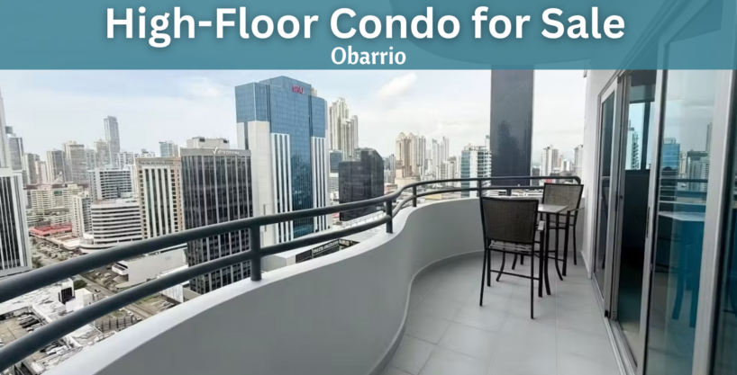 High-Floor Condo for Sale in the Heart of Obarrio