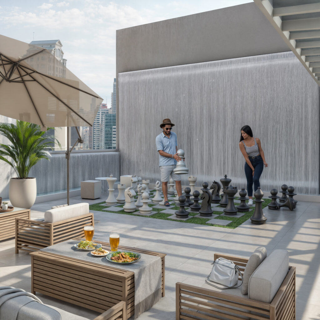 Chess board in AWA