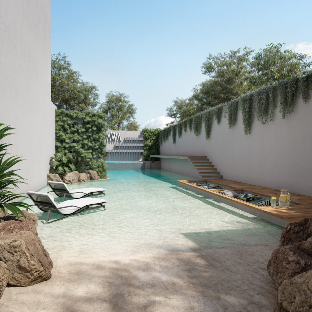 Swimming pool in Awa