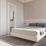 Bedroom with bed in this condo for sale in AWA
