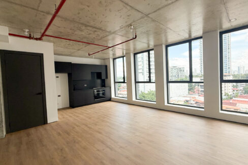 Dining space in this condo for sale in Tribu